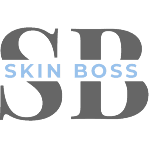 Logo in Blue and Black | Skin Boss Med Spa